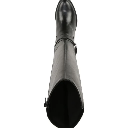 Brooks Faux Suede Wide Calf Knee-High Boots