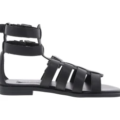 Bruno Adjustable Faux Leather Ankle Strap