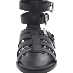 Bruno Adjustable Faux Leather Ankle Strap