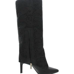 Brykia 2 Faux Leather Pointed Toe Knee-High Boots