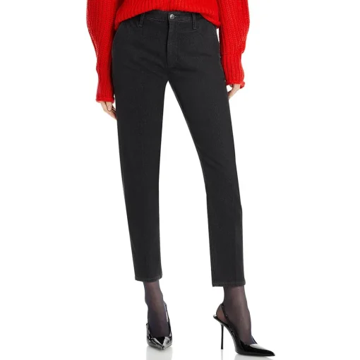 Caden Tailored Mid Rise Straight Leg Pants