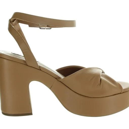 Caelan Suede Block Heel Platform Sandals