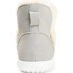 CAPREECE Vegan Leather Faux Leather Loafer Slippers