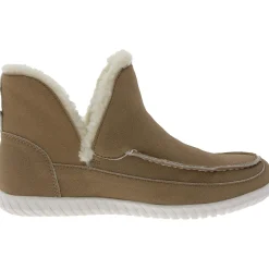 CAPREECE Vegan Leather Faux Leather Loafer Slippers