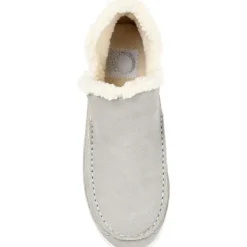 CAPREECE Vegan Leather Faux Leather Loafer Slippers