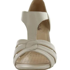 Caramel Padded Insole Slip On Pumps