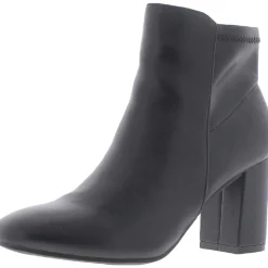 Carla Zipper Heels Ankle Boots