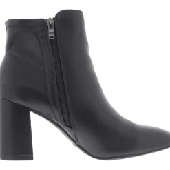 Carla Zipper Heels Ankle Boots