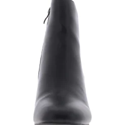 Carla Zipper Heels Ankle Boots