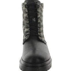 Carlee Lugged Sole Ankle Combat & Lace-up Boots
