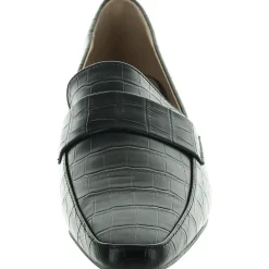 Celina Faux Leather Slip-On Loafers