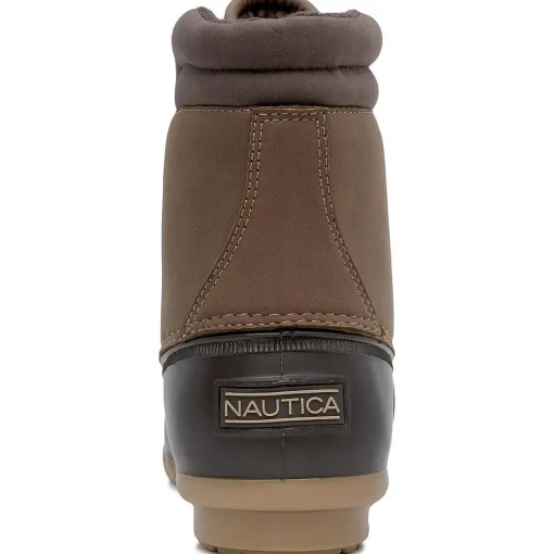 Channing Faux Leather Lace-Up Winter & Snow Boots