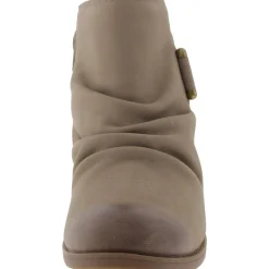 CHARLTEN ROSA Laceless Leather Ankle Boots
