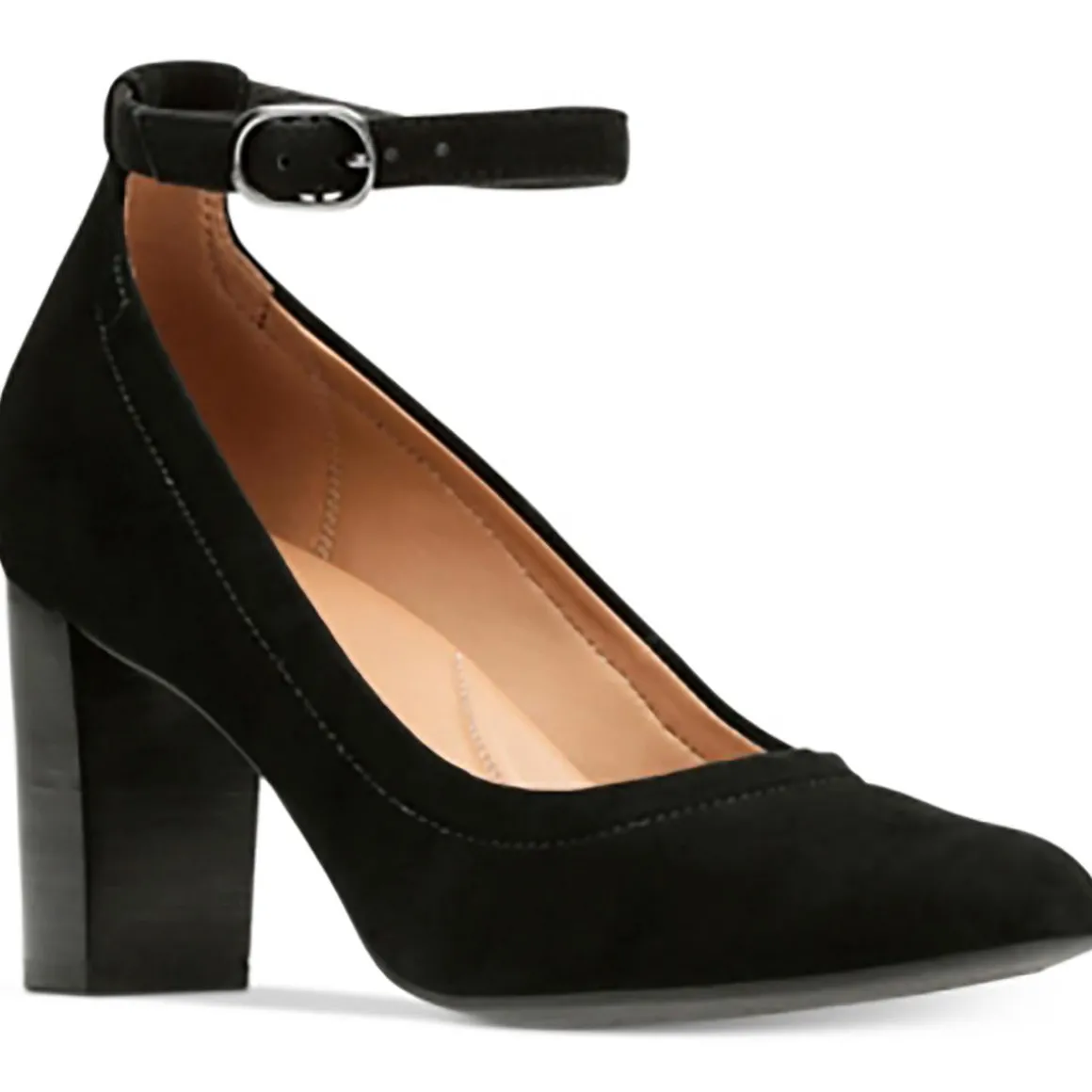 Chryssa Jana Solid Suede Ankle Strap