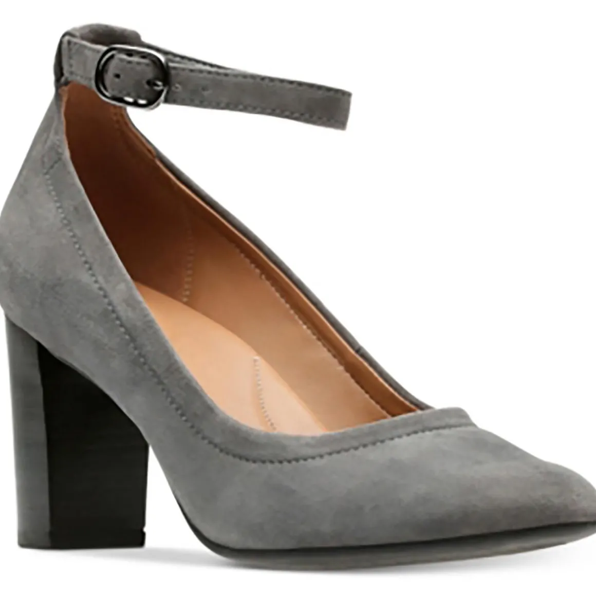 Chryssa Jana Solid Suede Ankle Strap