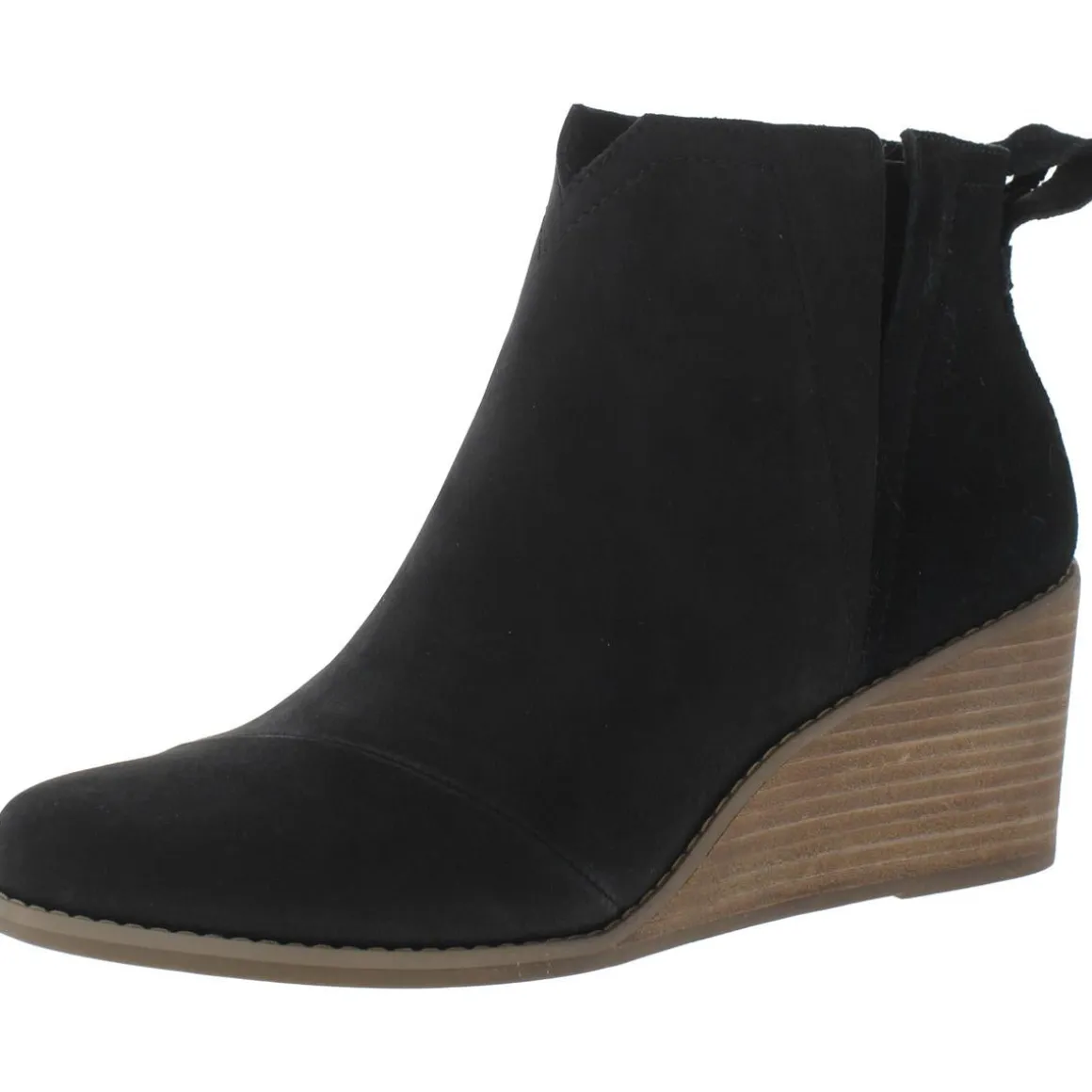 CLARE Pointed Toe Wedge Heel Wedge Boots