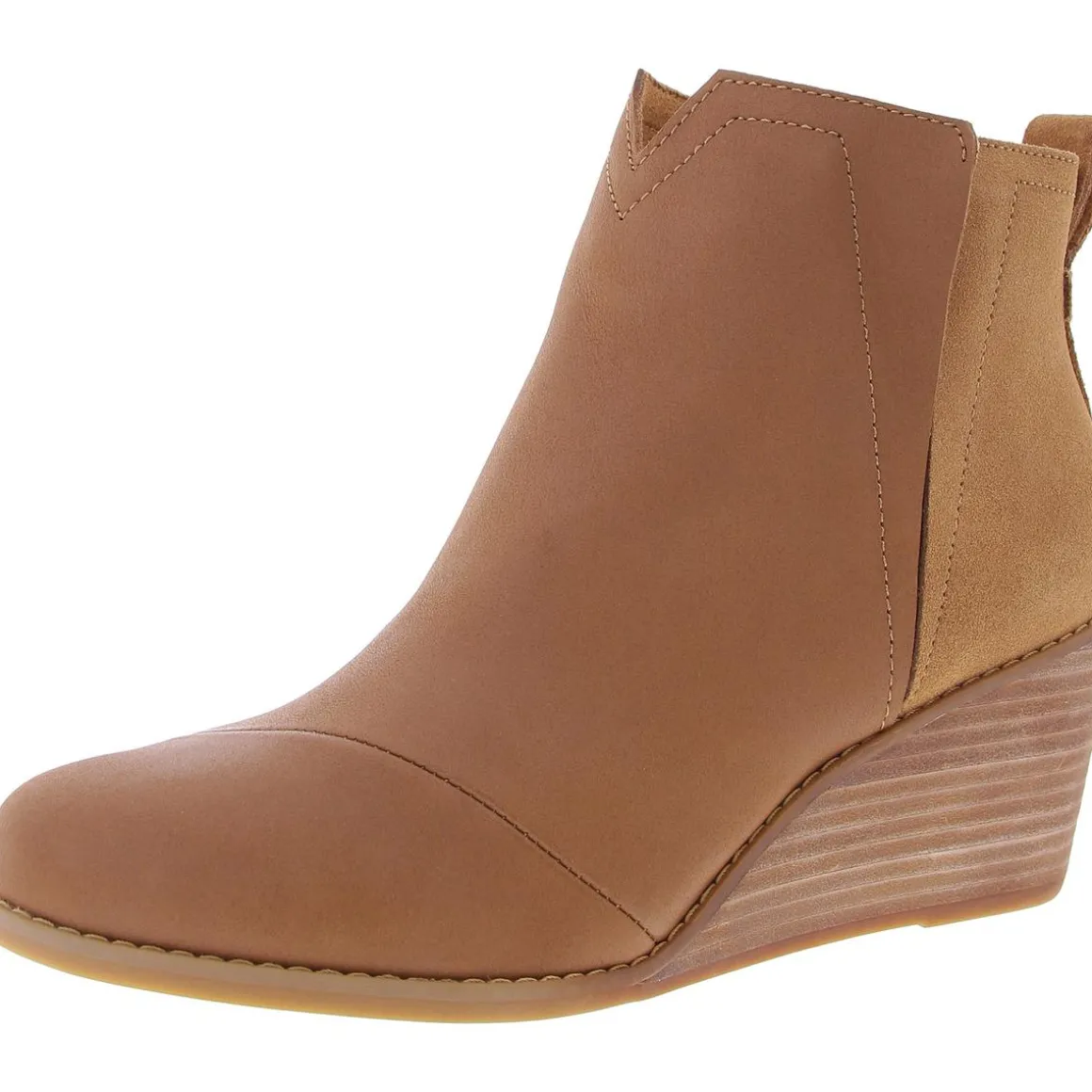 CLARE Pointed Toe Wedge Heel Wedge Boots
