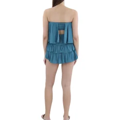 Cold Shoulder Ruffled Romper