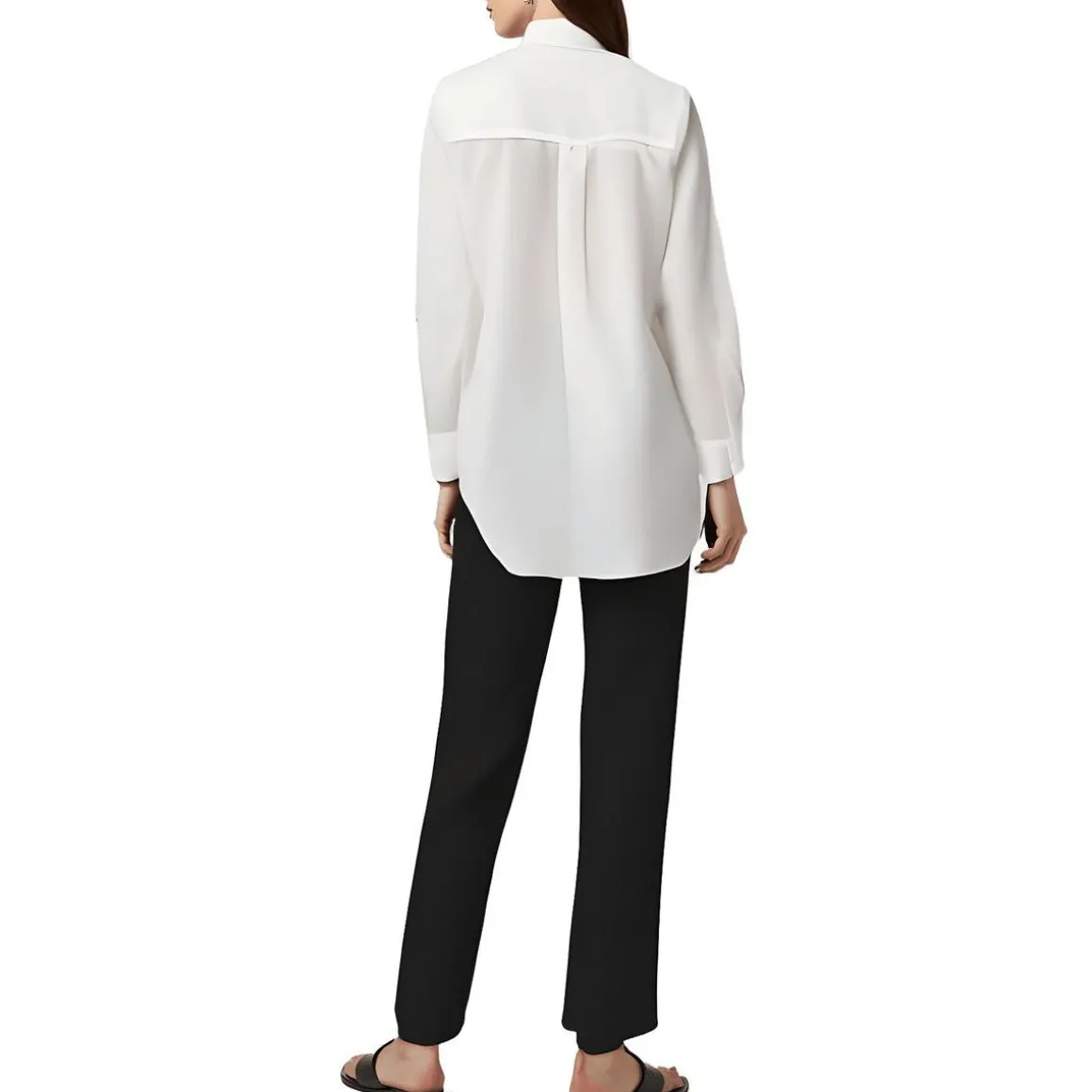 Collar Button-Down Top