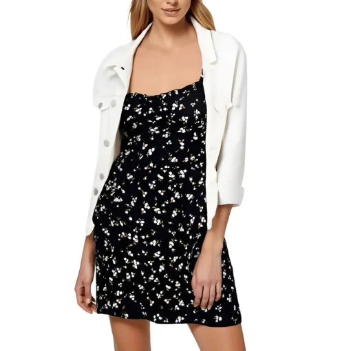 Collar Cotton Denim Jacket
