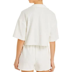 Collared Pocket Crop Top