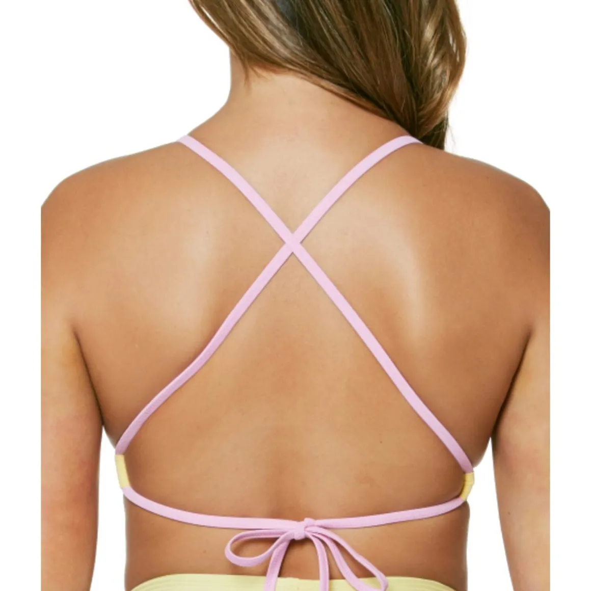 Colorblock X-Back Bikini Swim top