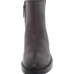 Colt Zipper Leather Booties
