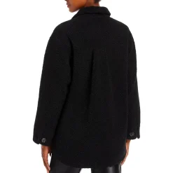 Connie Faux Sherpa Long Sleeves Teddy Coat