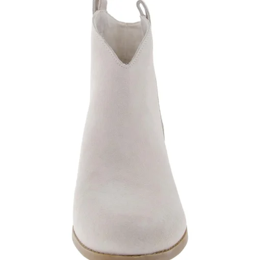 CONSTANCE Suede Pull On Chelsea Boots