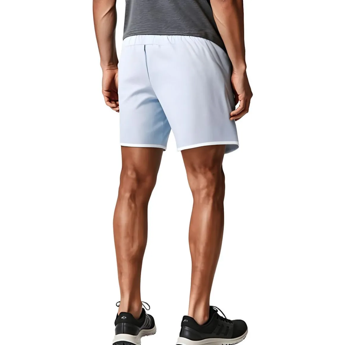 Contrast Trim Shorts