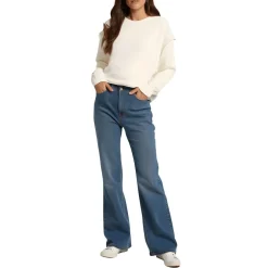 Cotton Blend Layered Sweatshirt