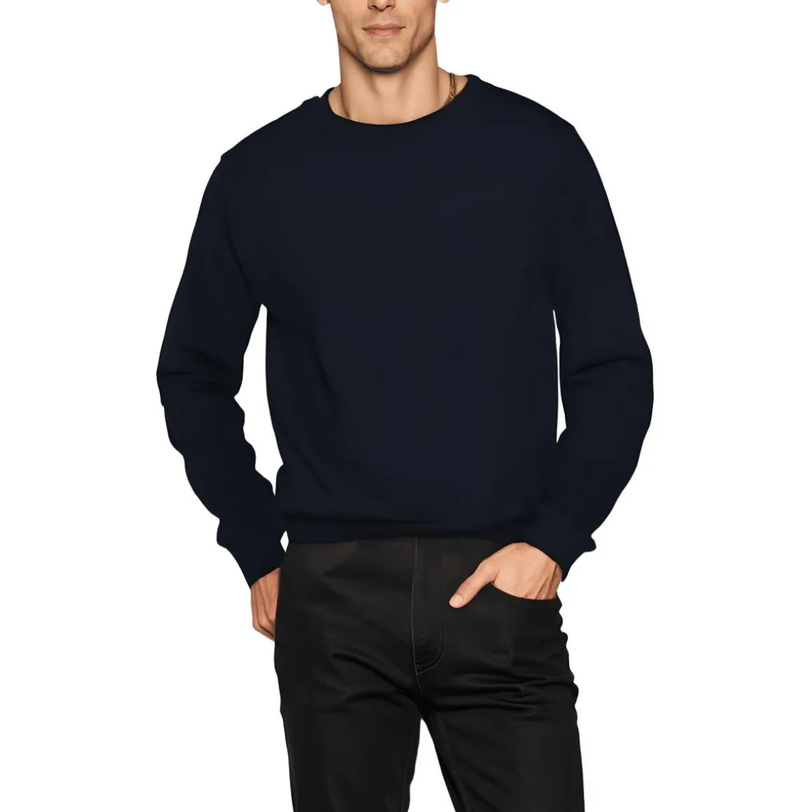 Cotton Pullover Sweater