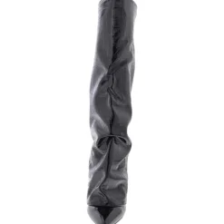 Covered Heel Heels Over-The-Knee Boots