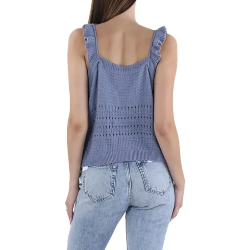 Crochet Ruffles Tank Top