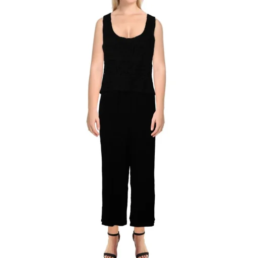 Crochet Sleeveless Jumpsuit