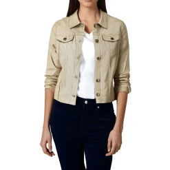Crop Trucker Jacket