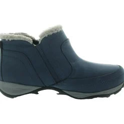 Cushioned Footbed Faux Leather Winter & Snow Boots