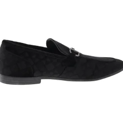 Cushioned Footbed Velvet Loafers