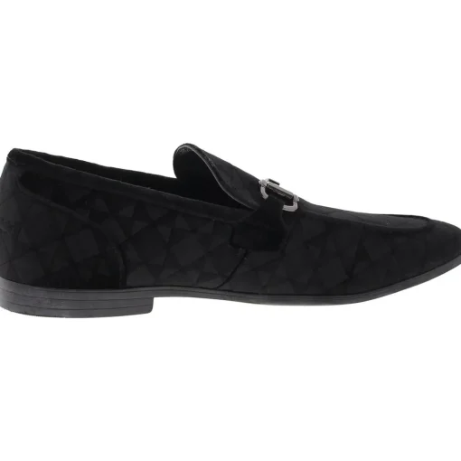Cushioned Footbed Velvet Loafers