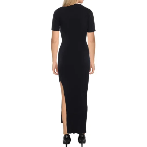 Cut-Out Knit Bodycon Dress