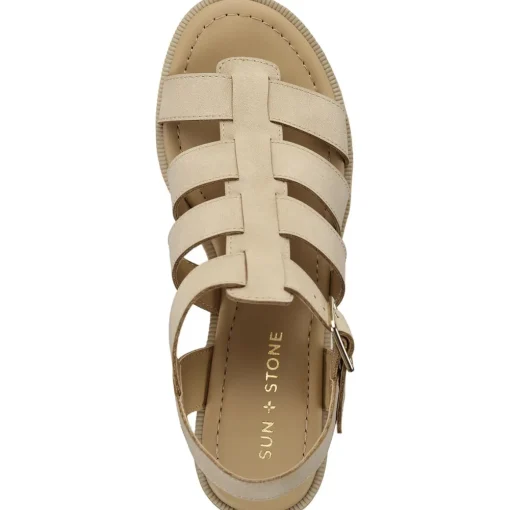 Daisee Faux Leather Platform Block Heels