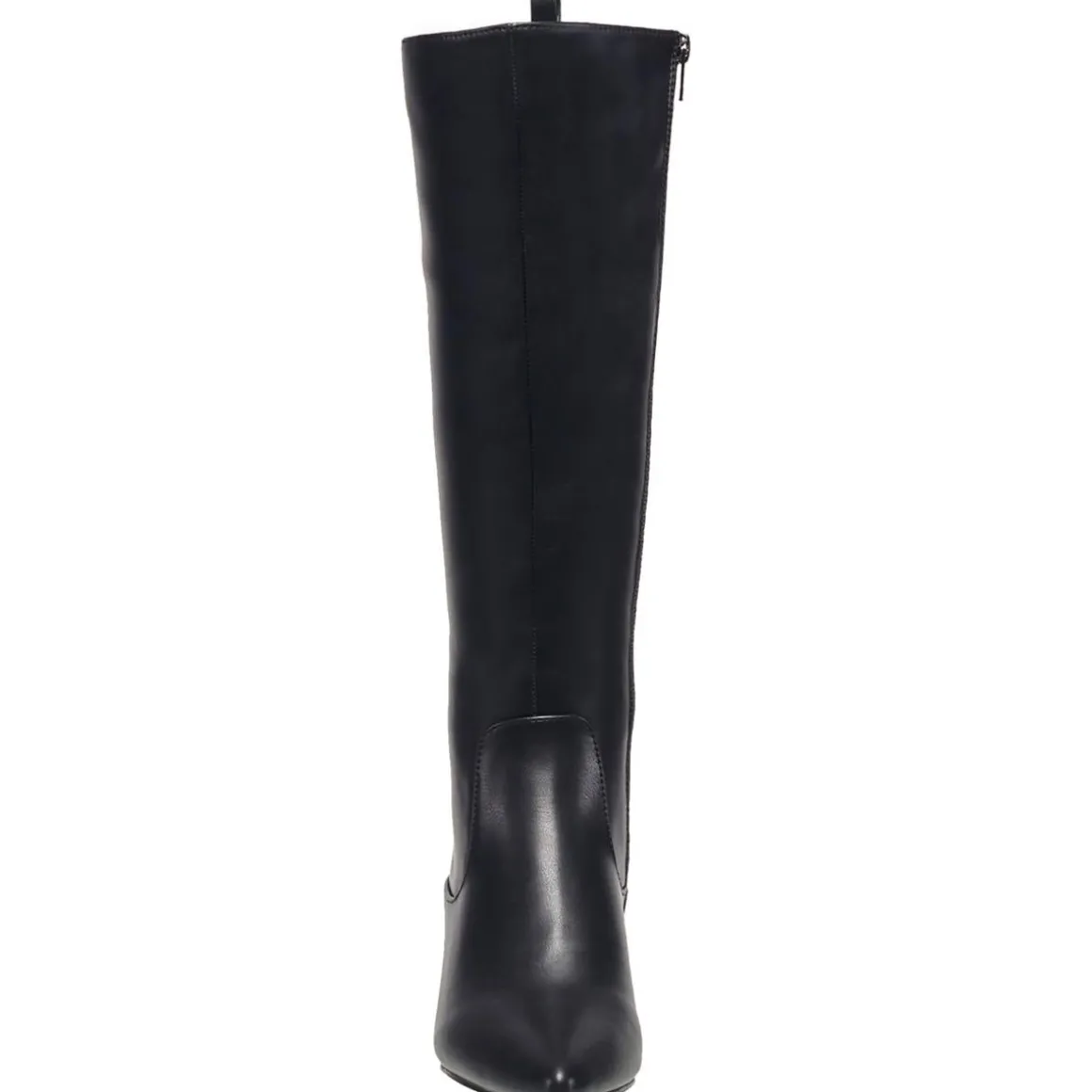 DARCY Faux Leather Kitten heel Knee-High Boots