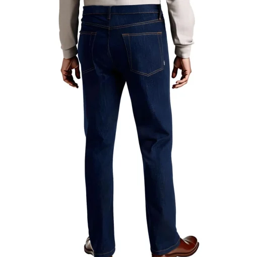 David Rinse Pocket Denim Straight Leg Jeans