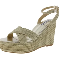 Dazed Woven Wedge Sandals
