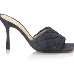 Denim Siletto Heels