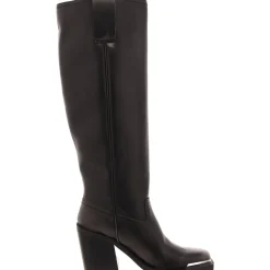 Dollee Faux Leather Knee-High Boots