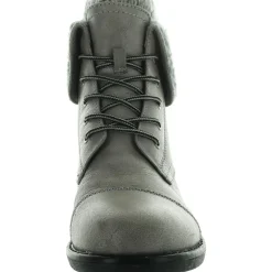 Duena Knit Fold-Over Booties