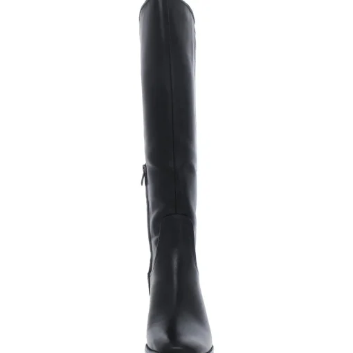 Edda Leather Wide Calf Knee-High Boots