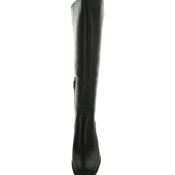 Edda Leather Wide Calf Knee-High Boots