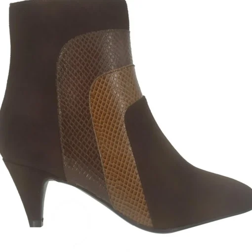 Eila Faux Suede Ankle Booties